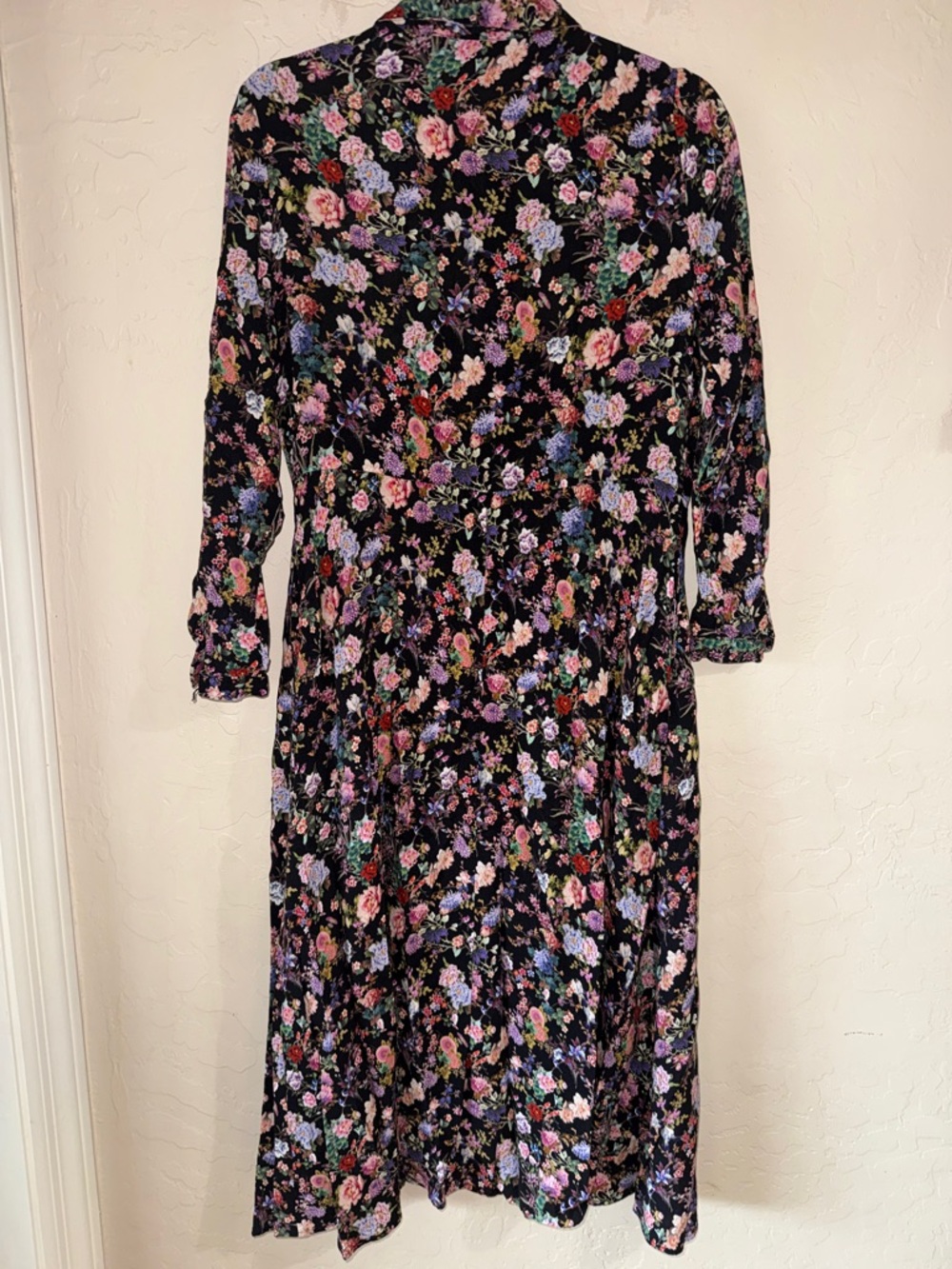 Tuckernuck Women's Floral Midi Garden Button-Down Shirt Dress size small - Picture 10 of 10
